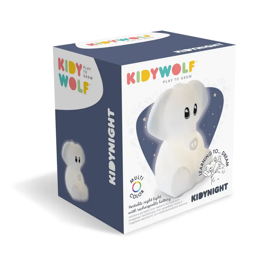 Kidywolf næturljós - Fíll