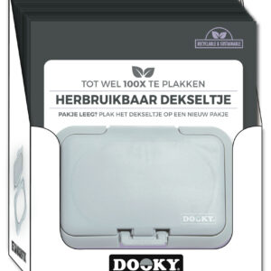 Dooky - Endurnýtanlegt lok fyrir blautklúta