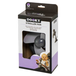 Dooky – Vifta fyrir barnavagna með mjúkum spöðum