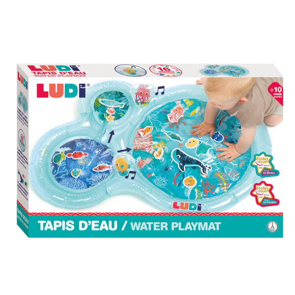 LUDI - Leikmotta með sjávardýrum blá – mynd 2
