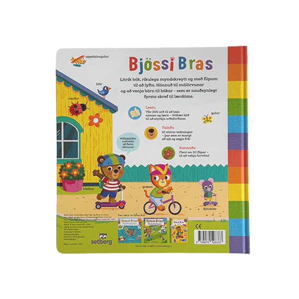 Bjössi Bras - Stóra bókin um liti – mynd 2