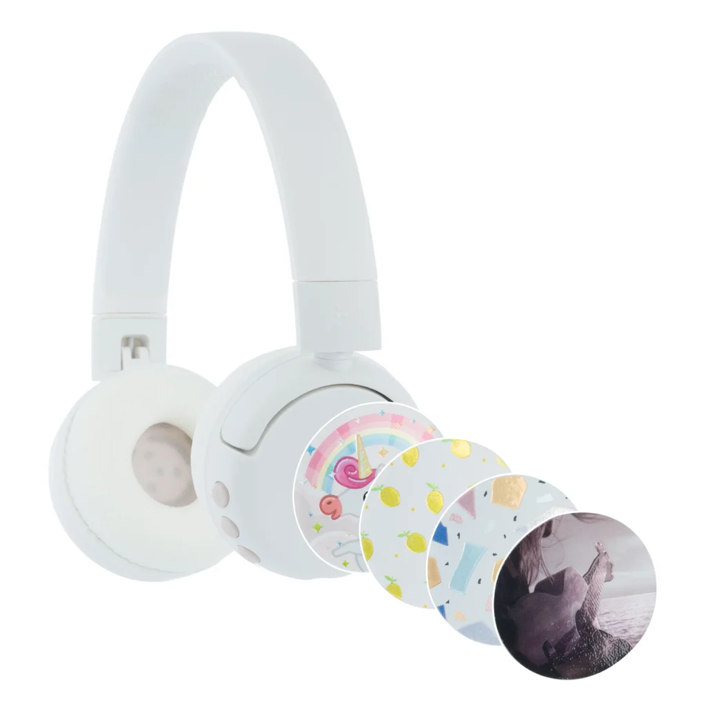 BuddyPhones Pop fun - hvít
